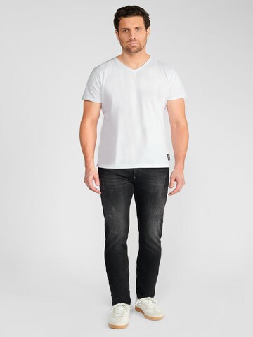 Le Temps Des Cerises Slimfit Jeans in Zwart