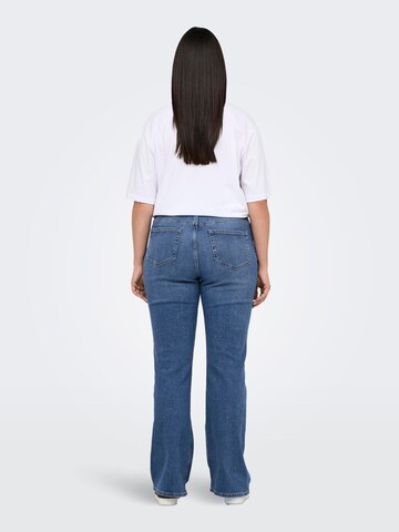 ONLY Carmakoma Flared Jeans 'CARBilly' in Blue