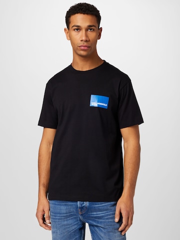 KARL LAGERFELD JEANS Koszulka w kolorze czarny: przód
