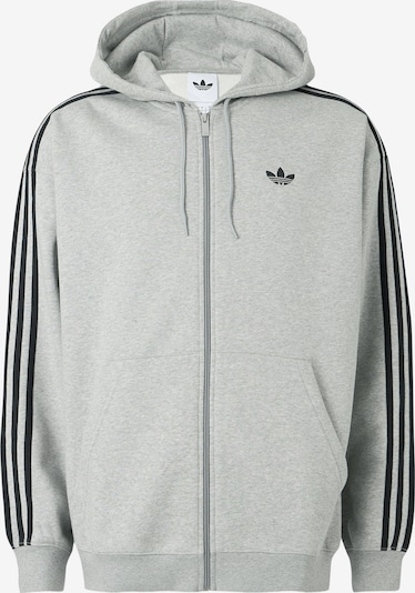 Džemperis iš ADIDAS ORIGINALS, spalva – margai pilka / juoda, Prekių apžvalga