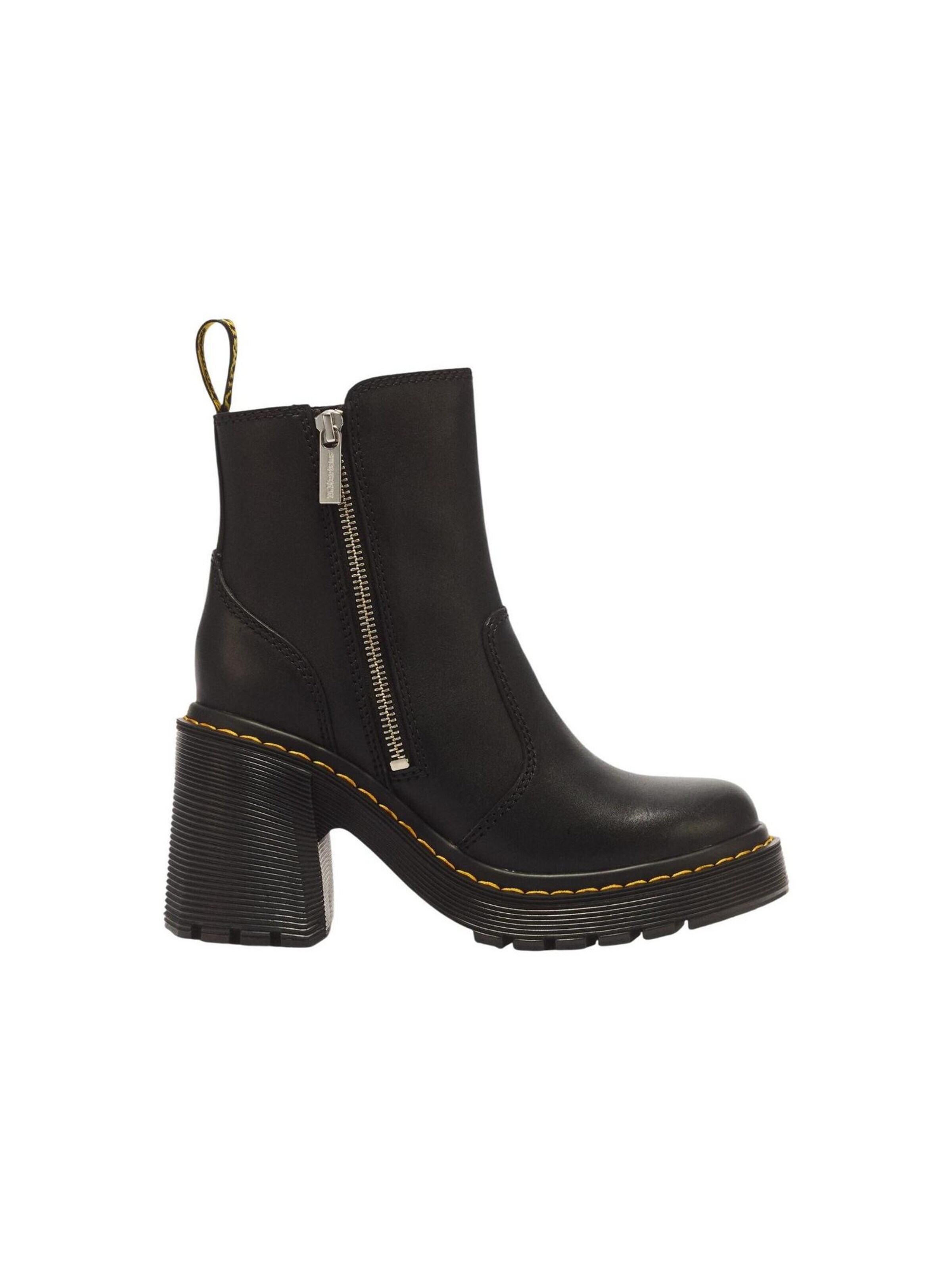 Dr. Martens Pumps 'Spence Zip Sendal 43121001' in Black: front