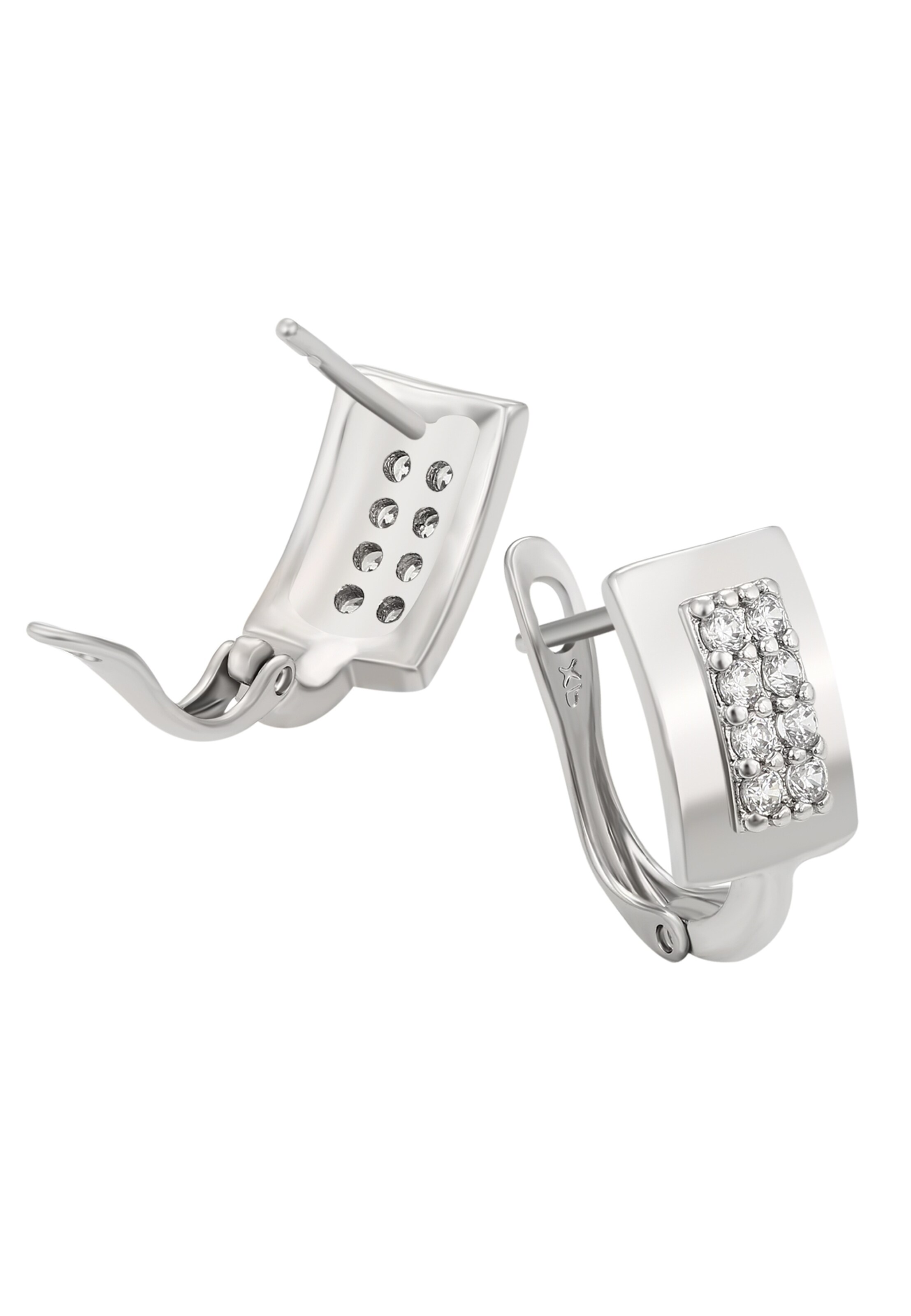 Boucles d'oreilles faina en argent