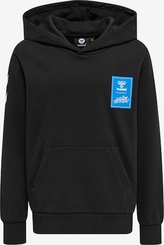 Hummel Athletic Sweatshirt 'Flying Spring' in Black: front