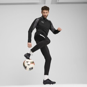 Coupe slim Pantalon de sport 'Individual Liga' PUMA en noir