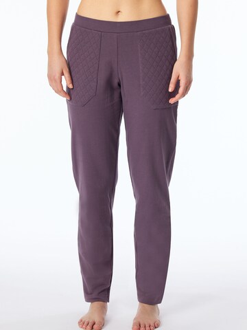 SCHIESSER Pyjamahose 'Mix & Relax' in Pink: Vorderseite