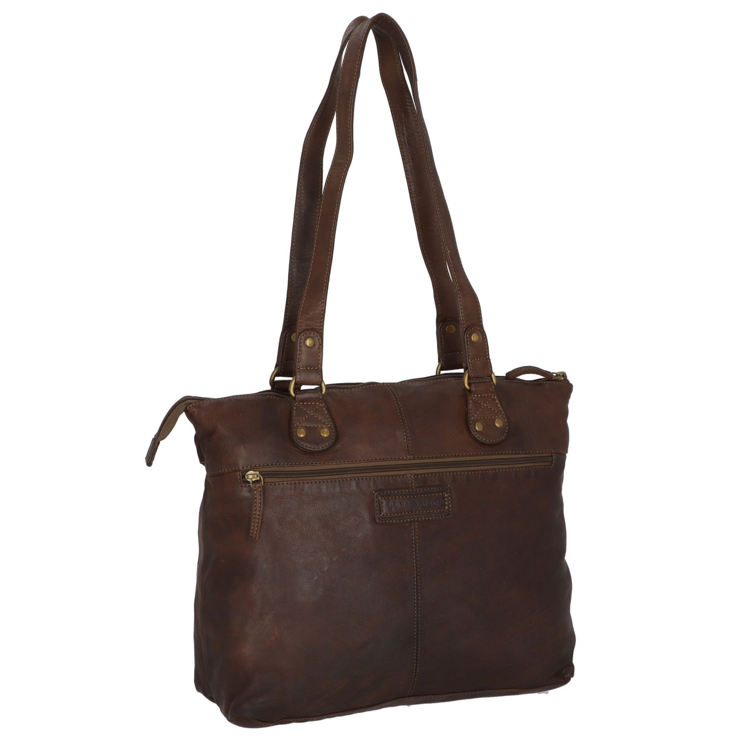 Greenland Nature Shoulder bag 'Femi & Nine' in Brown