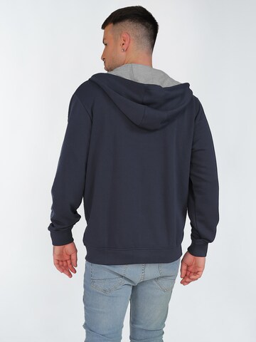 TOP GUN Sweatjacke in Blau