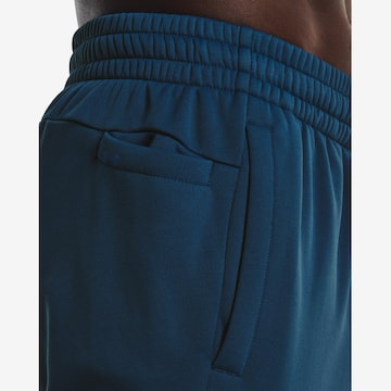 UNDER ARMOUR Tapered Sporthose 'Armour' in Blau