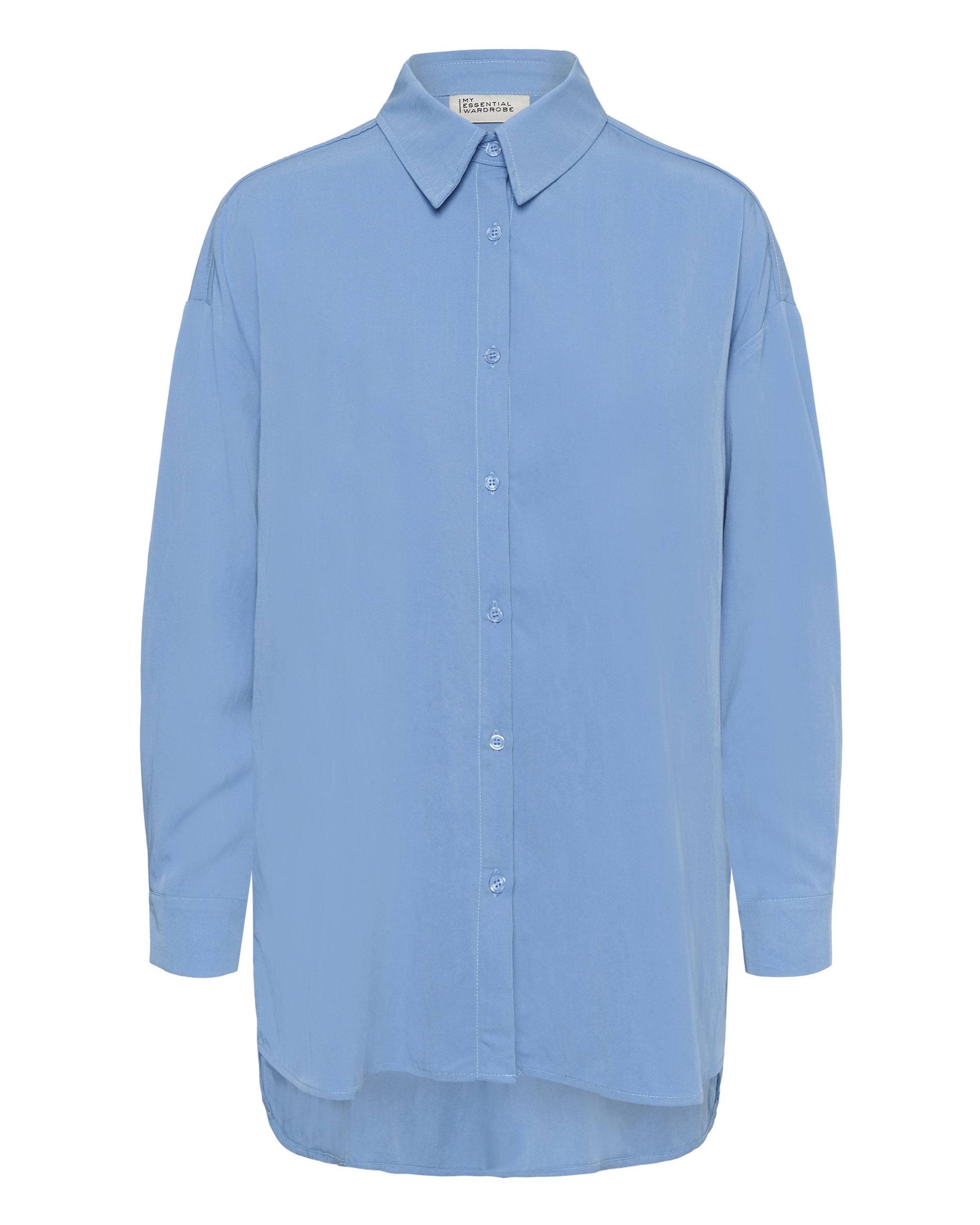 My Essential Wardrobe Bluse 'Gilda' in Blau: Vorderseite