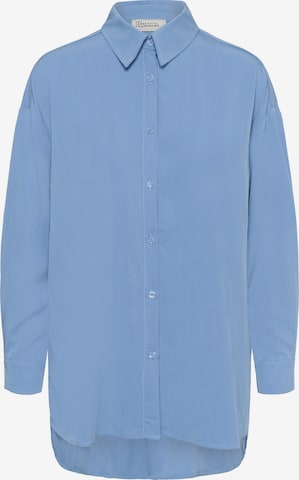 My Essential Wardrobe Bluse 'Gilda' in Blau: Vorderseite