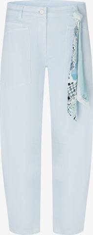 Cambio Bandplooibroek 'Ocean' in Blauw: voorkant