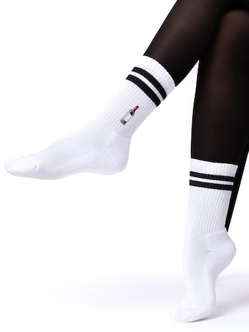 Occulto Athletic Socks 'Summer' in Red