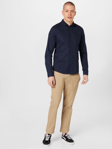 Coupe regular Chemise 'Anton' Casual Friday en bleu