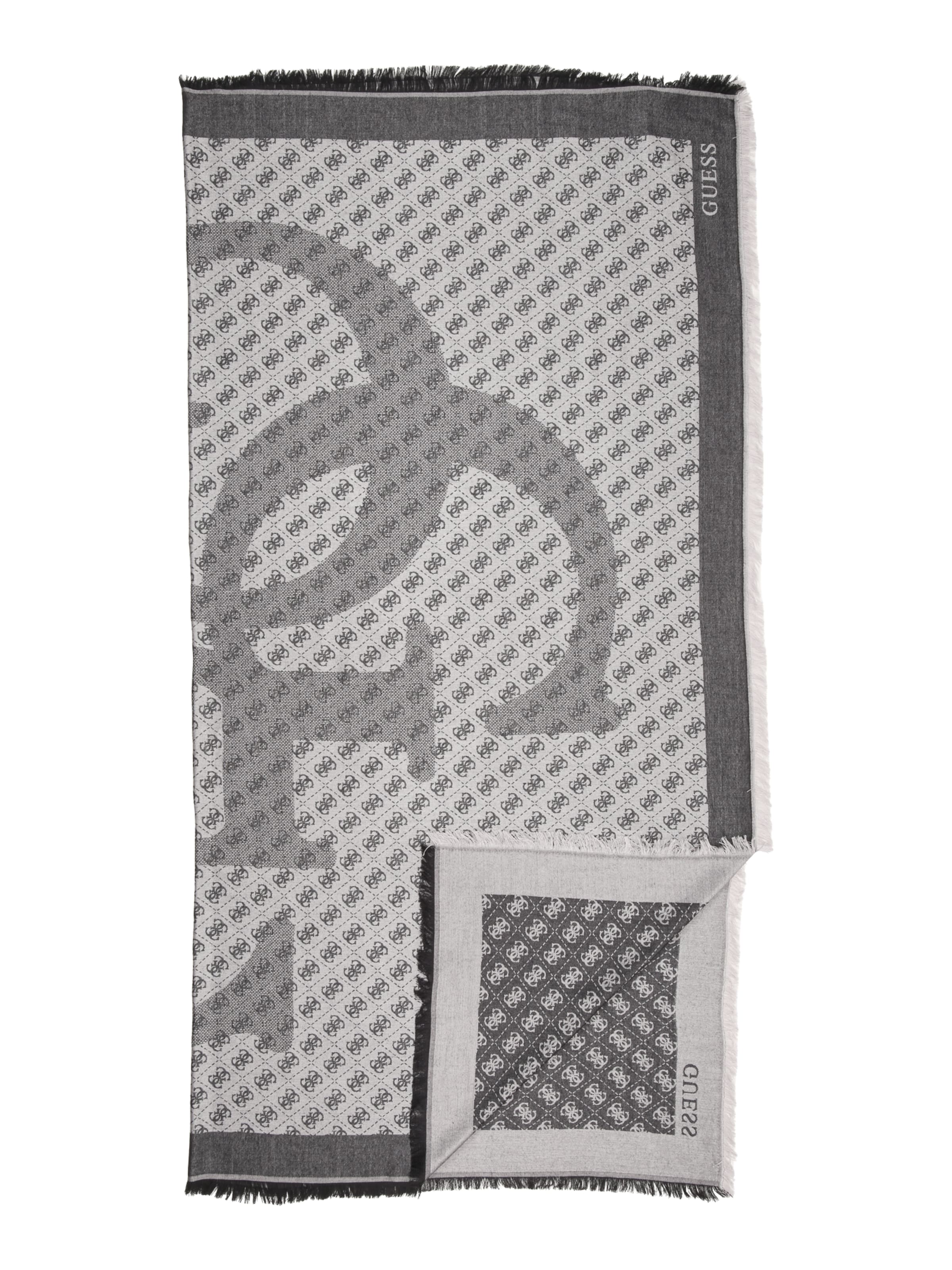 GUESS - Lenço 'ERICA' em preto