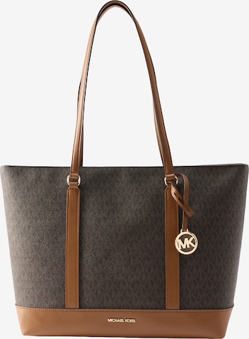 MICHAEL Michael Kors Nakupovalna torba | rjava barva: sprednja stran