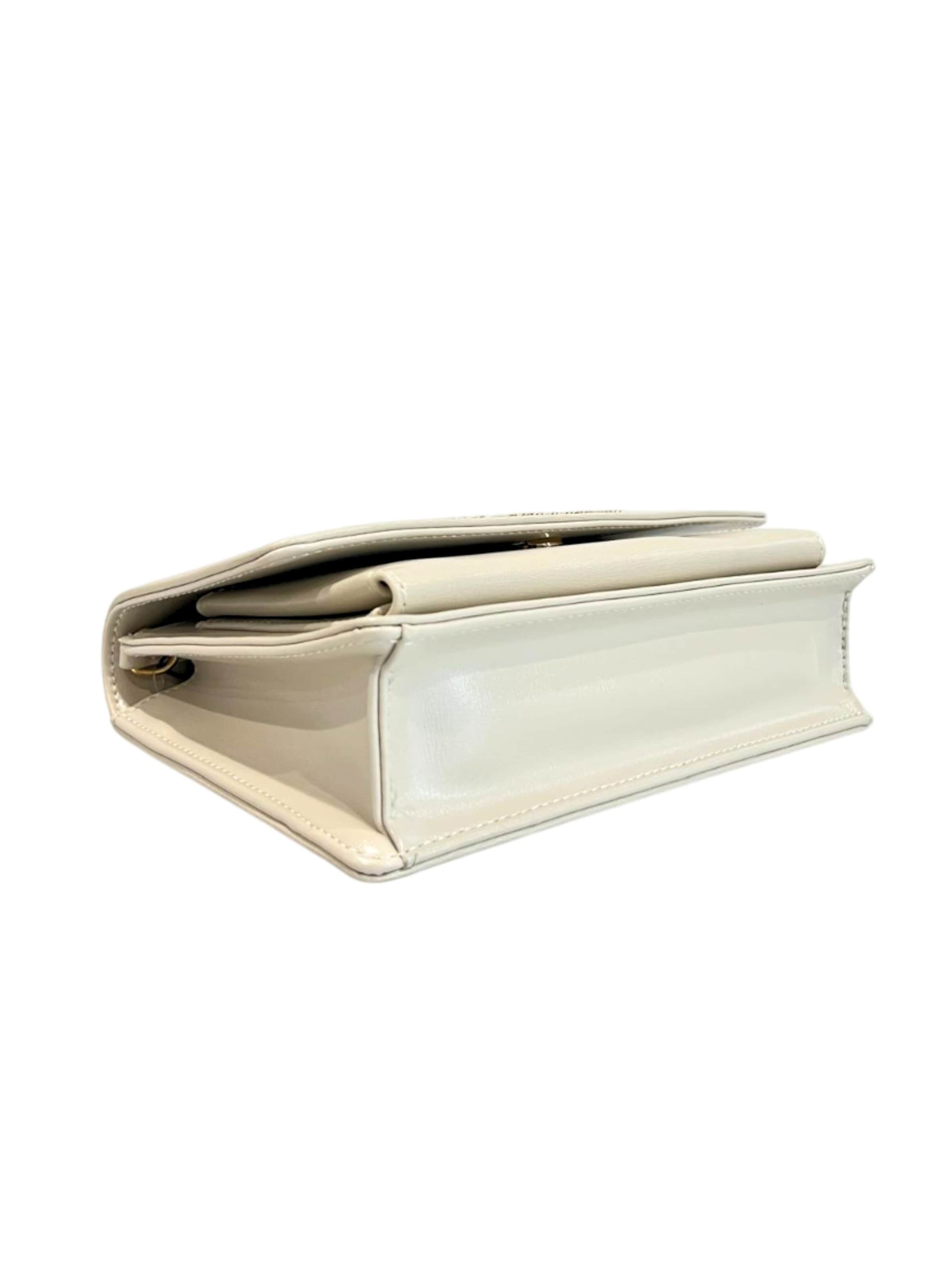 Borsa a tracolla di Love Moschino in beige