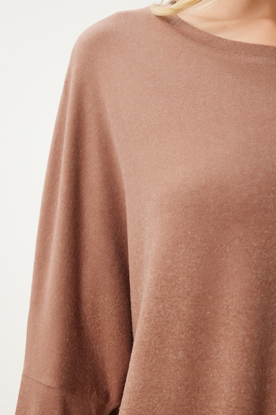 Happiness İstanbul Тениска в кестеняво кафяво, Преглед на продукта