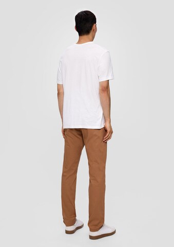 s.Oliver Regular Chinohose in Gelb