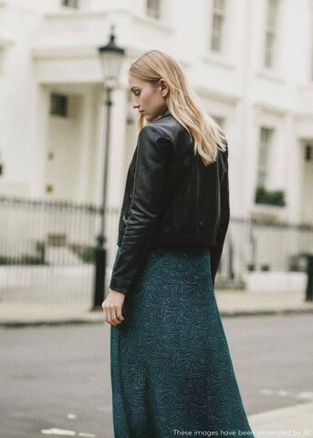 MANGO TEEN Between-Season Jacket 'Polib' in Black