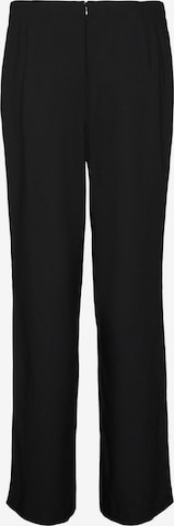 VERO MODA Regular Pleat-Front Pants 'CELINA' in Black