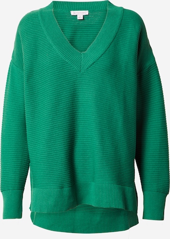 Pullover 'Ottoman' di Warehouse in verde: frontale