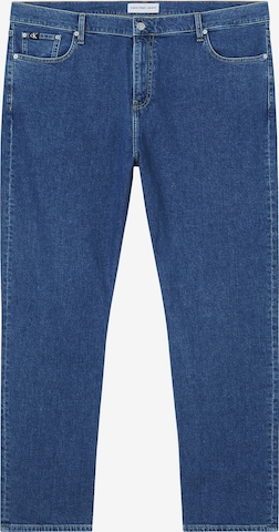 Calvin Klein Jeans Plus - Calças de ganga em azul: frente