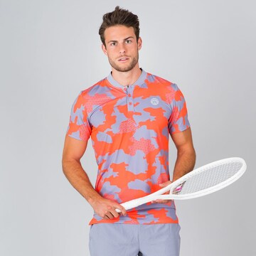 BIDI BADU Poloshirt 'Kofi Tech' in Grau: Vorderseite