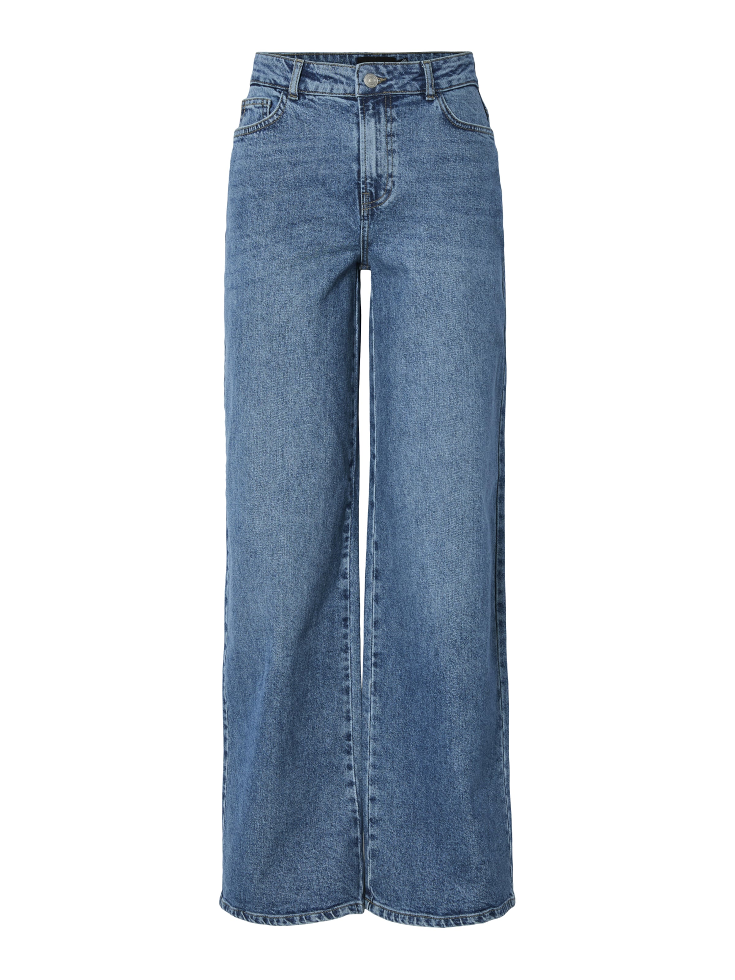 PIECES Wide leg Τζιν &#x27;PCSELMA&#x27; σε μπλε: μπροστά