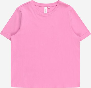 Vero Moda Girl Tričko 'PAULA' – pink: přední strana