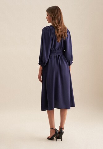 SEIDENSTICKER Dress 'Schwarze Rose' in Blue