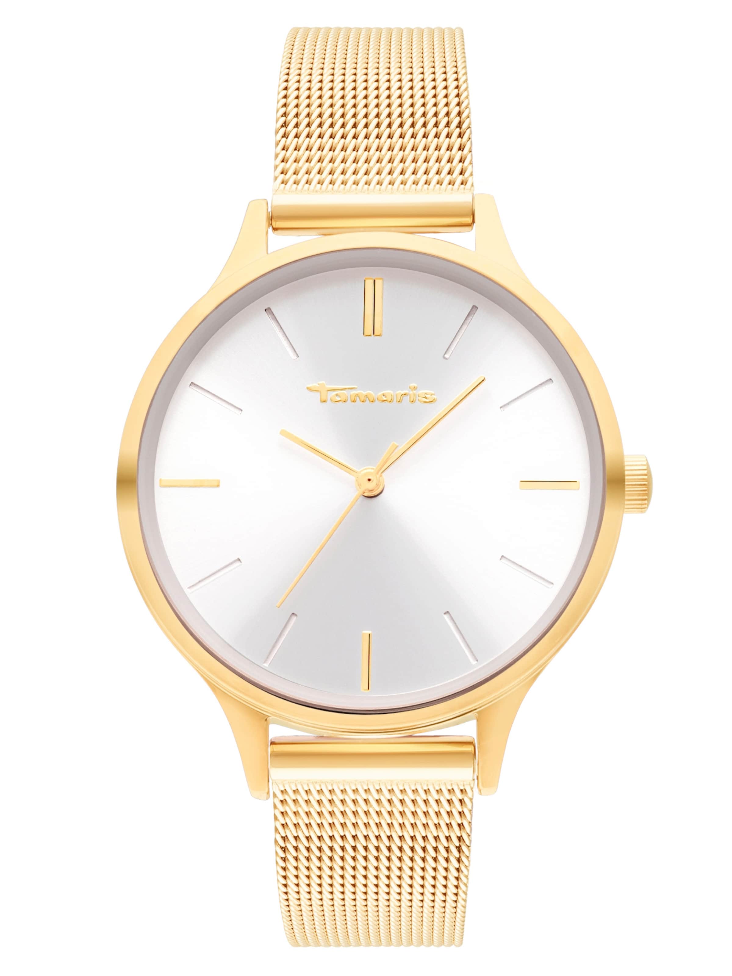 Montre à affichage analogique Tamaris en or : devant