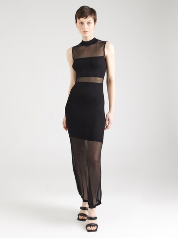 Karen Millen Knitted dress in Black: front