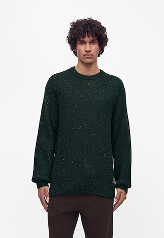 Carhartt WIP Sweter 'Anglistic' w kolorze zielony: przód