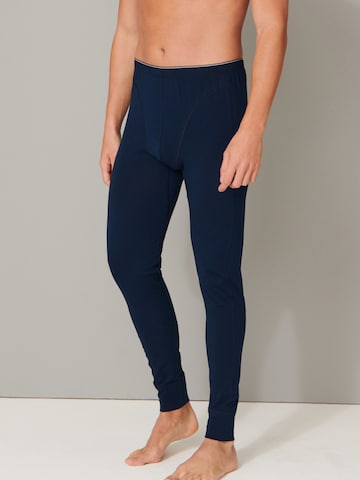 SCHIESSER Long Johns '95/5' in Blue: front