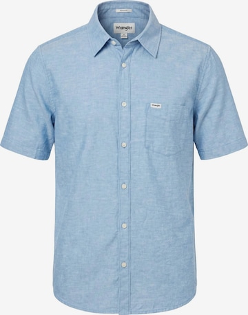 WRANGLERMajica '1 PKT SHIRT PACIFIC BLUE' - plava boja: prednji dio