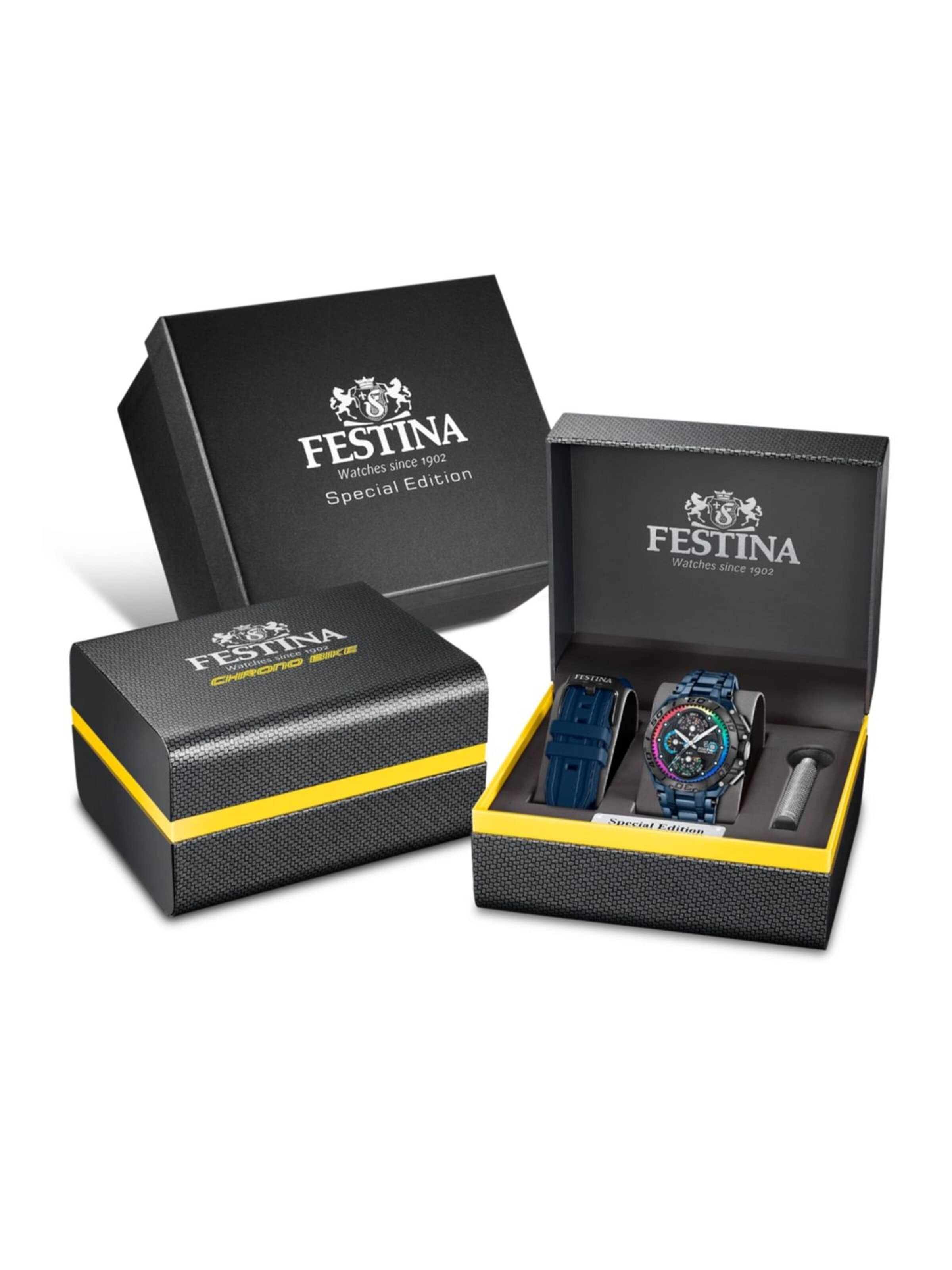 Montre à affichage analogique 'Chronograph Special Editions' FESTINA en bleu