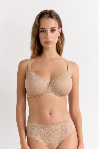 INTIMISSIMI T-shirt Bra 'Francesca' in Beige: front