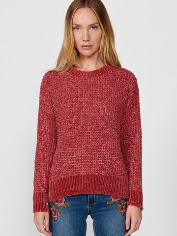 KOROSHI Sweater in Pink: front