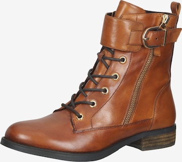 Bottines à lacets 'Narda' SPM en marron