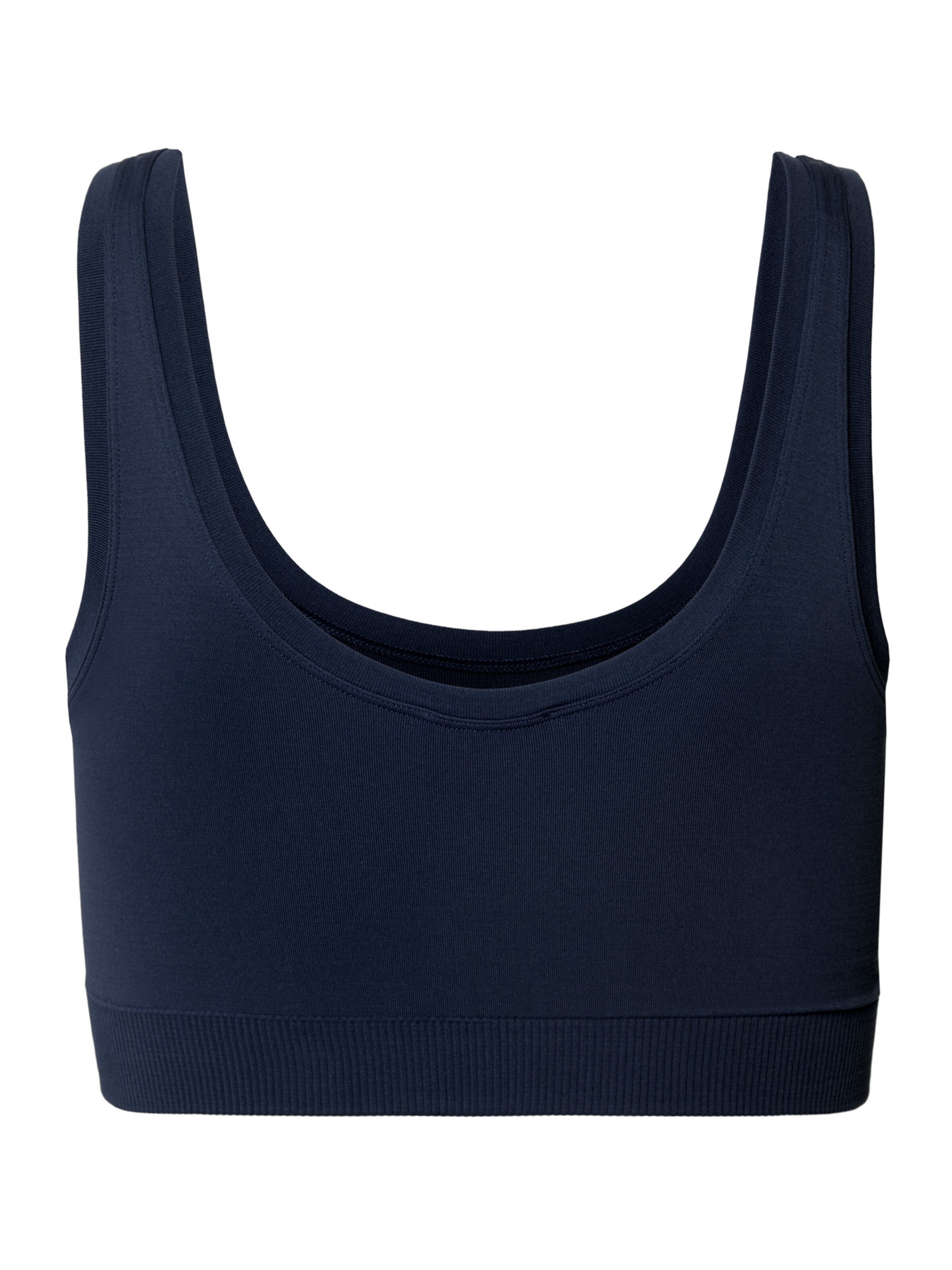 Hanro Bralette Bra ' Touch Feeling Padded ' in Blue