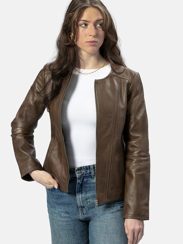 18N62 Between-season jacket 'NEGivette' in Brown: front