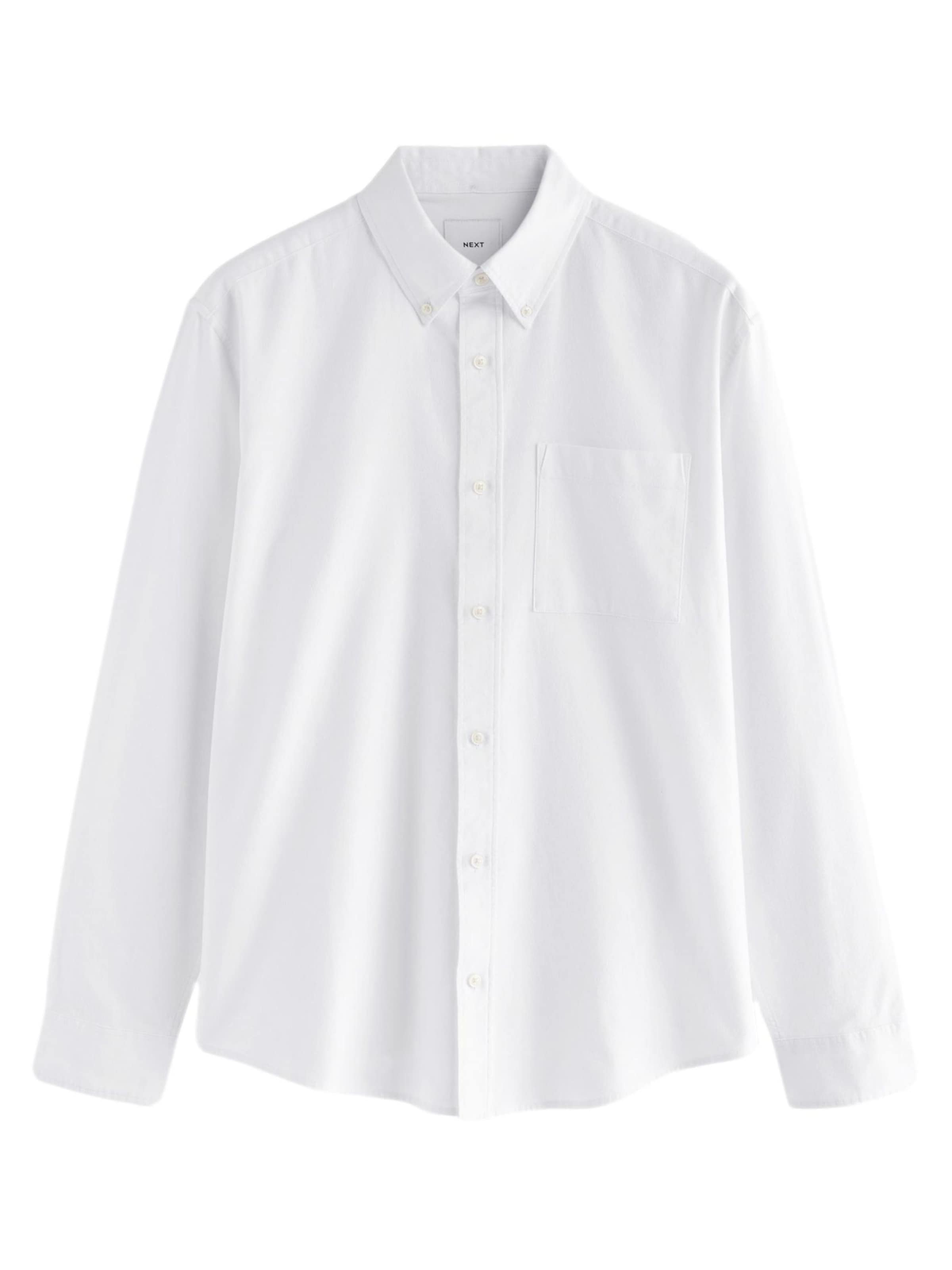 Next Overhemd in Wit: voorkant