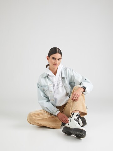 LEVI'S ®Sweater majica 'LSE Graphic Standard Hoo' - bijela boja