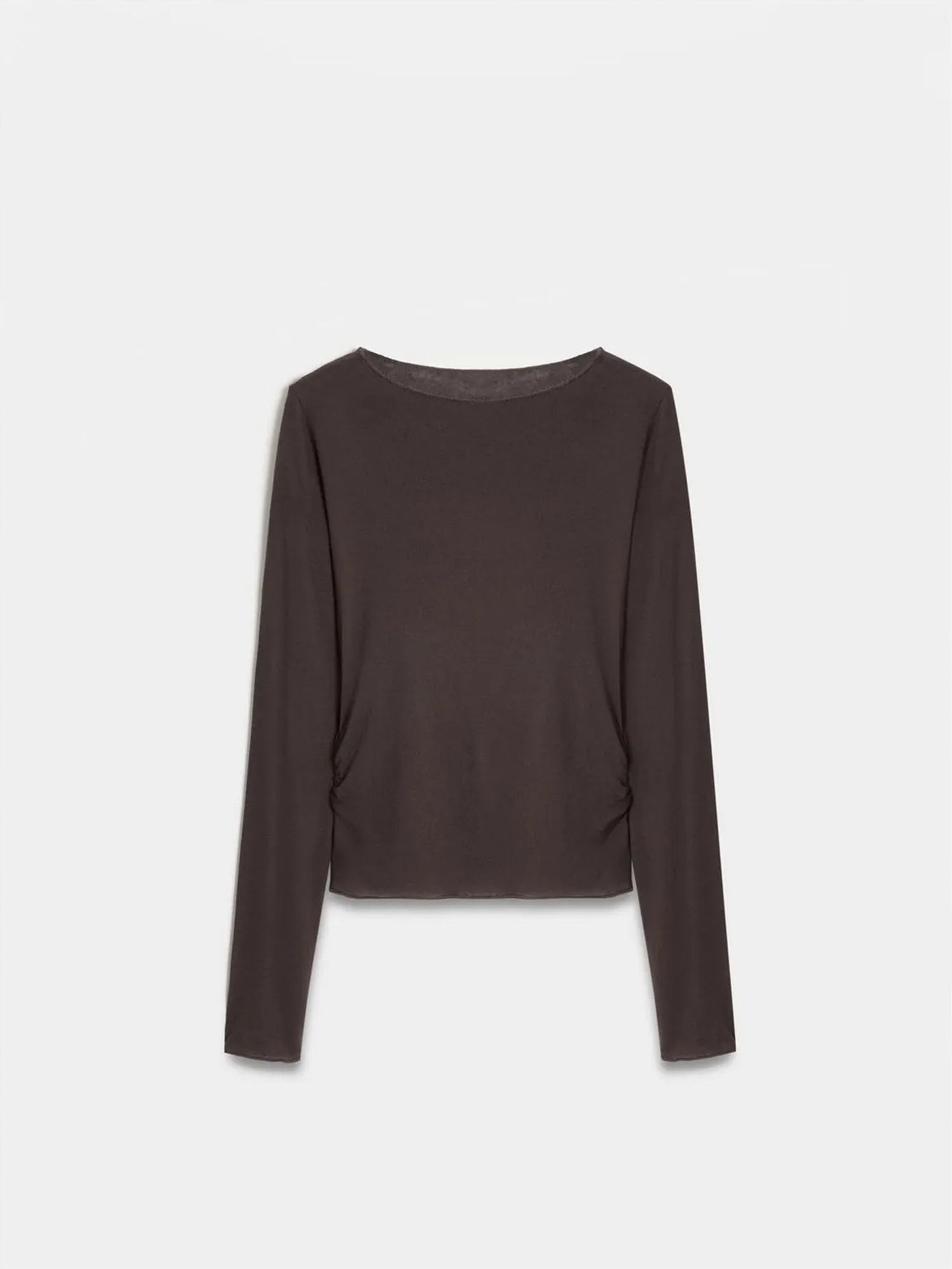 Dilvin Shirt in Brown: front