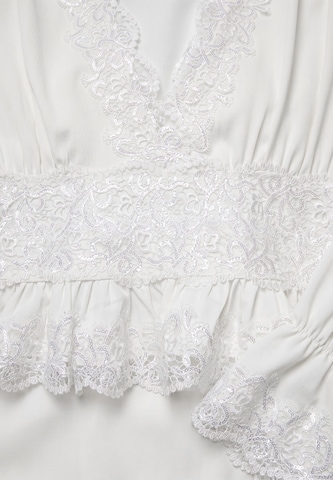Chemisier faina en blanc