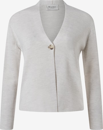 Cardigan ' 215800 ' MAERZ Muenchen en blanc : devant