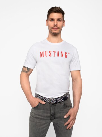 MUSTANG Gürtel in Blau: Vorderseite