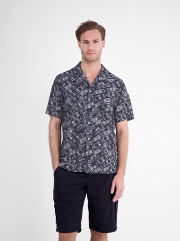 LERROS Regular fit Overhemd in Blauw: voorkant