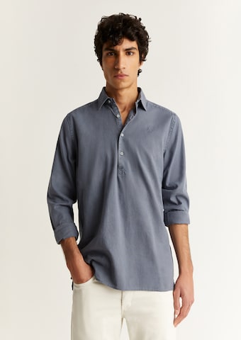 pilka Scalpers Standartinis modelis Marškiniai 'Polera': priekis