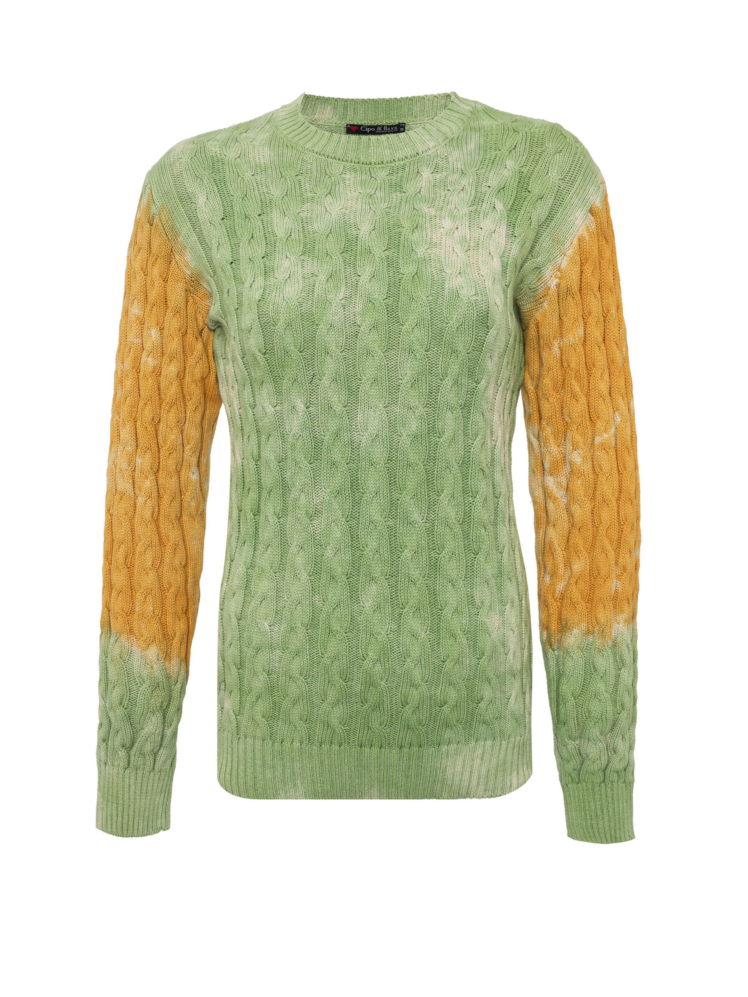 CIPO & BAXX Pullover in Grün: Vorderseite
